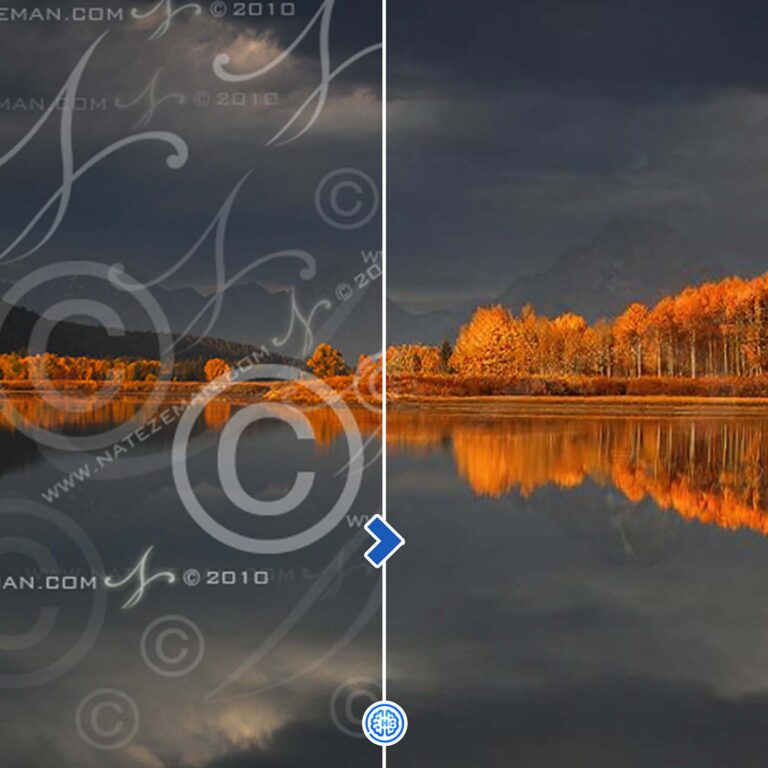 حذف واترمارک با هوش مصنوعی