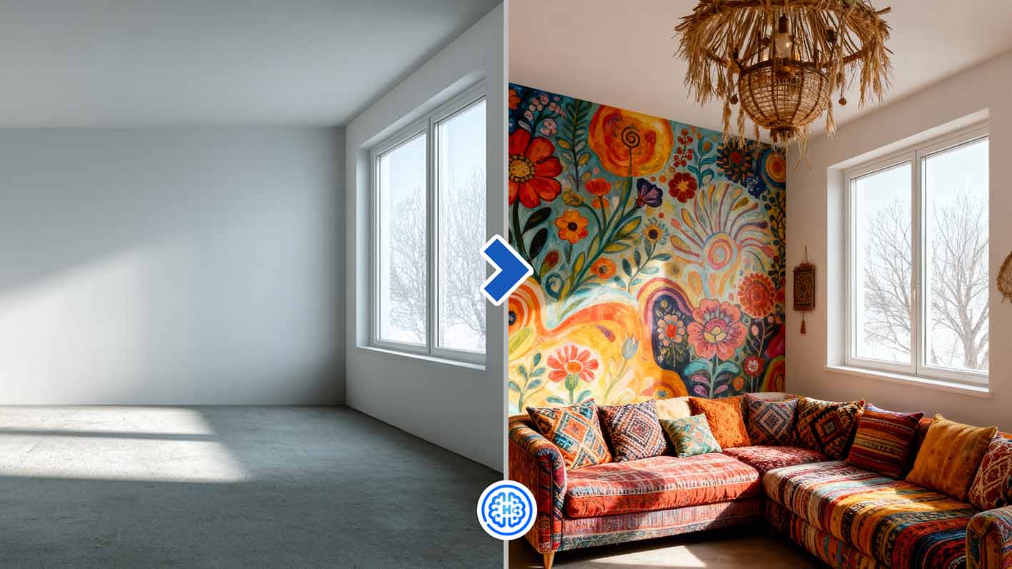 تغییر دکوراسیون منزل با هوش مصنوعی